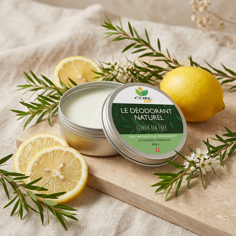 Deodorant Teebaum und Zitrone
