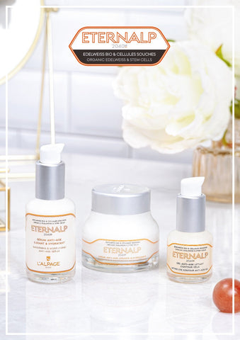 Cofanetto regalo crema anti-età + siero anti-età + gel contorno occhi anti-età ETERNALP 2040m