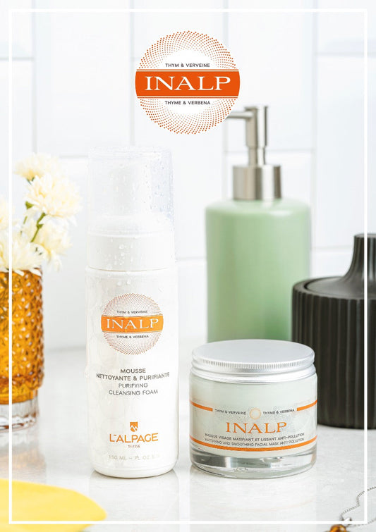 Set o cofanetto regalo Maschera Viso 100 ml + Schiuma Detergente INALP