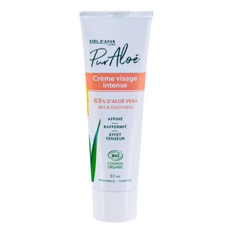 Crčme visage intense 63% aloe et équitable, Pur'Aloé, 50ml*