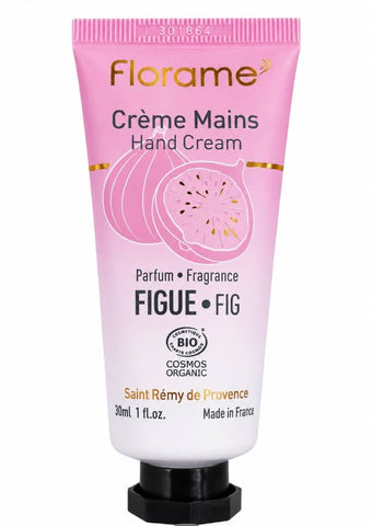Crème pour les mains Florame Fig of Provence – Amandes douces et huiles d'olive – 30 ml