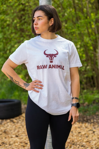 Raw Animal T-Shirt – Classic White