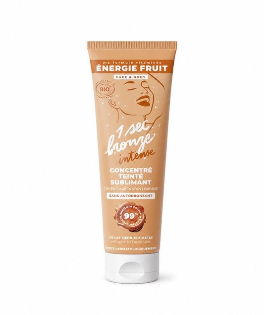 ENERGIE FRUIT - CONCENTREENERGIE FRUIT   TEINTE SUBLIMANT PEAU CLAIRE A MEDIUM - 1 SEC BRONZE - CERTIFIE BIO PAR ECOCERT
