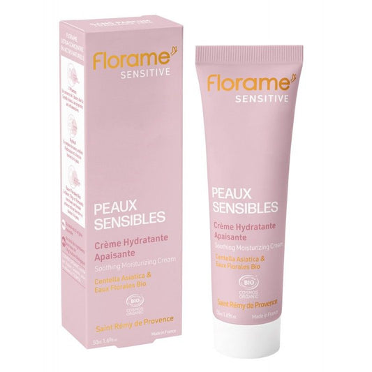 Florame SENSITIVE Soothing Moisturizing Face Cream – Sensitive Skin – 50 ml