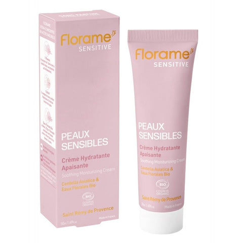 Florame SENSITIVE Soothing Moisturizing Face Cream – Sensitive Skin – 50 ml