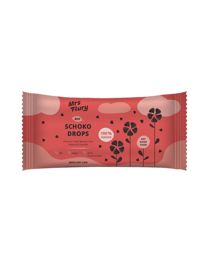 Bio-Schoko-Tropfen 100% Kakao Backchips im amerikanischen Stil vegan ⚠️Produkt wird ungekühlt verschickt⚠️
