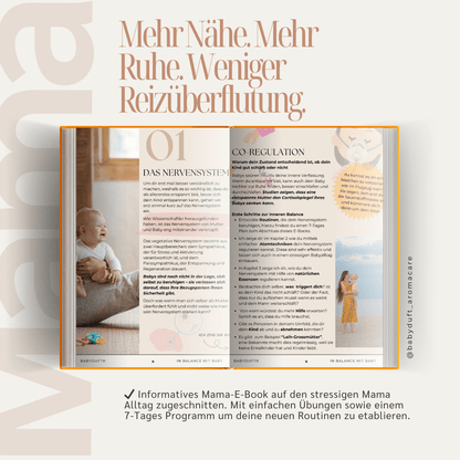 E-Book „IN BALANCE MIT BABY“ – genieße, deine Mama sein
