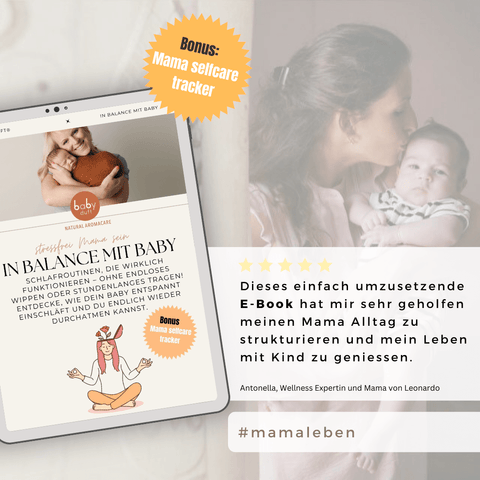 E-Book „IN BALANCE MIT BABY“ – genieße, deine Mama sein
