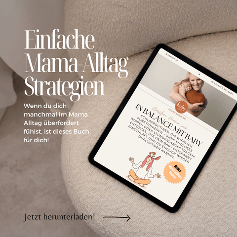 E-Book „IN BALANCE MIT BABY“ – genieße, deine Mama sein