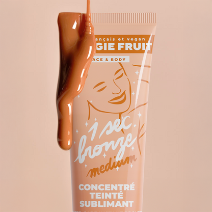 ENERGIE FRUIT - CONCENTRE TEINTE SUBLIMANT PEAU MEDIUM A FONCE - 1 SEC BRONZE - CERTIFIE BIO PAR ECOCERT