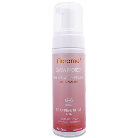 Florame Micro-Peeling Facial Foam with Fruit AHAs – Dull & Tired Skin – 150 ml