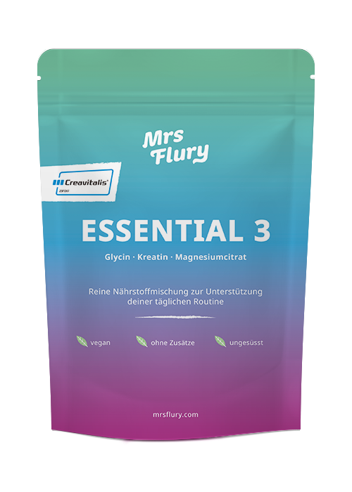 Mrs Flury ESSENTIAL 3 – Glycine, Creatine & Magnesium Powder