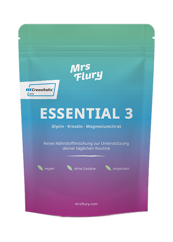 Mrs Flury ESSENTIAL 3 – Glycine, Creatine & Magnesium Powder