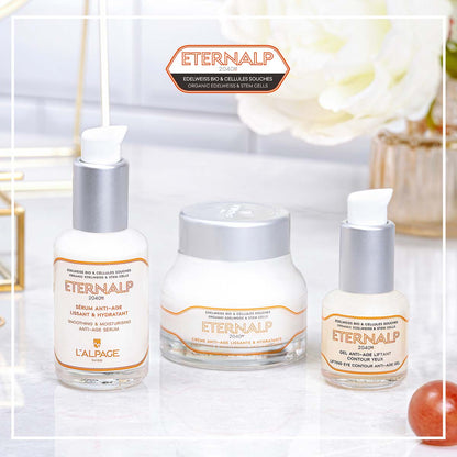 Cofanetto regalo crema anti-età + siero anti-età + gel contorno occhi anti-età ETERNALP 2040m