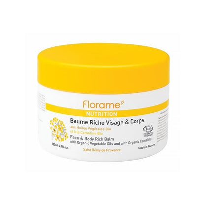 Florame Rich Face &amp; Body Balm – Dry Skin – 180 ml