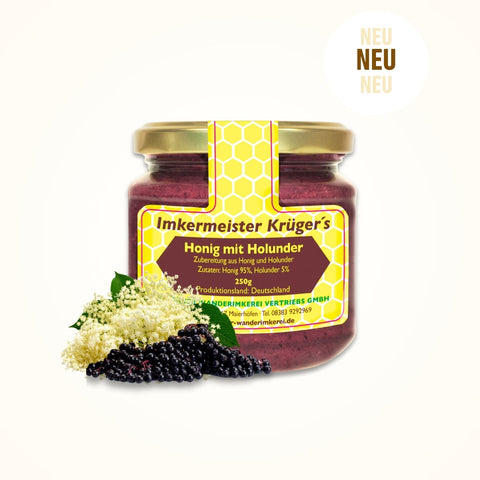 Honig mit Holunder 250 g
