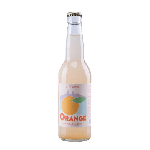 Bio Limonade "Les Pétillantes" Orange — Glasflasche 330ml