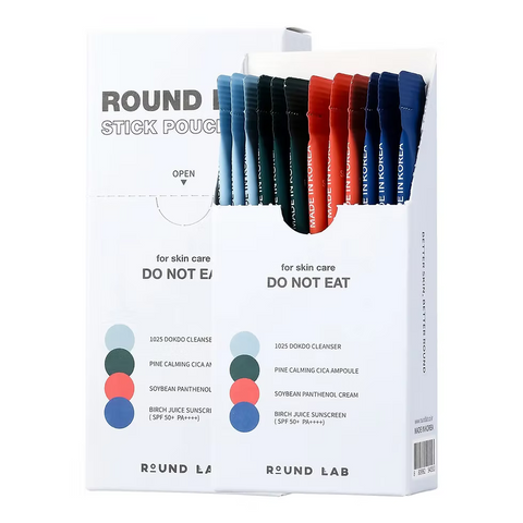ROUND LAB Stick Pouch Kit – 4 pcs