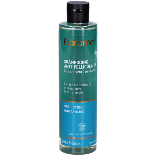 Shampoo Antiforfora Biologico Florame – Cuoio capelluto predisposto alla forfora – 250 ml