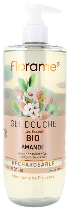 Florame Gel Douche Amande Bio 750ml