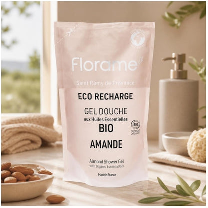 Florame Éco-Récharge Gel Douche Amande 700 ml
