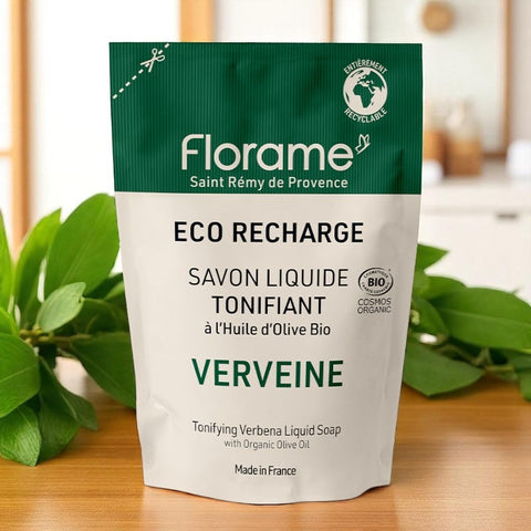 Florame Savon Liquide à la Verveine Éco-réfusion 470ml