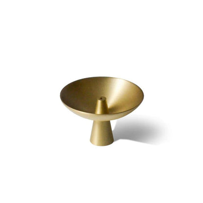 Räucherstäbchenhalter Messing Aschefang Gold