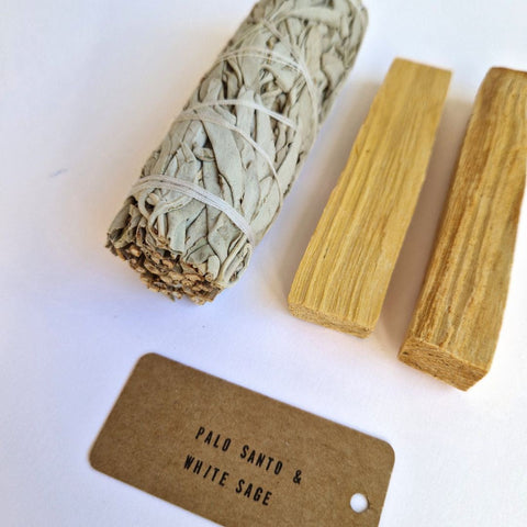 Weisser Salbei & Palo Santo Räucherbündel