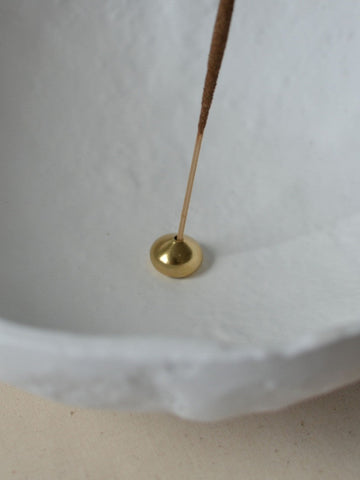 Räucherstäbchenhalter Messing Medium Wasserdrop