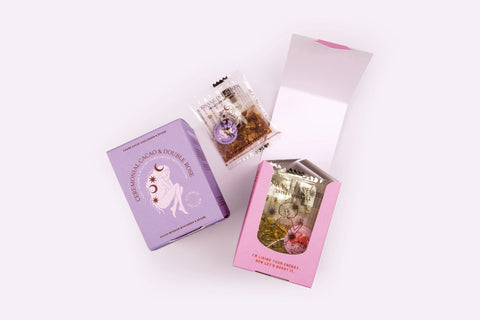 Tee-Beutel Zeremonieller Kakao & Doppel Rose