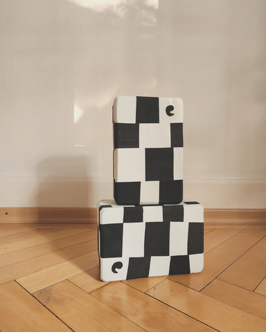 Recycled Yoga Block Set inkl. gratis Reinigungsspray (150ml)
