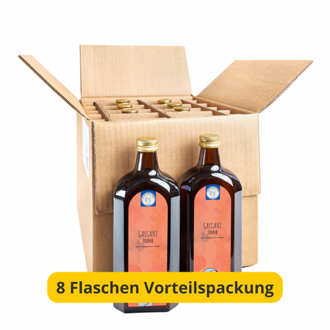 Hildegard von Bingen - Boisson au galanga Lot de 8 bouteilles 4000 ml