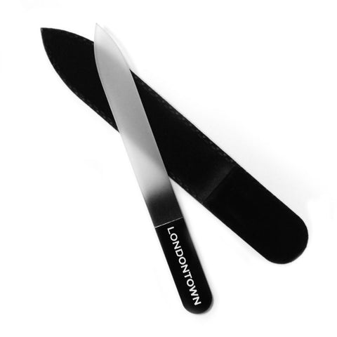 Glass Nail File Black