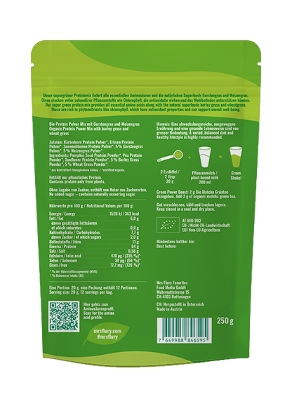 Bio Green Power Protein vegan 250g