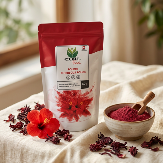 Poudre d'Hibiscus Rouge