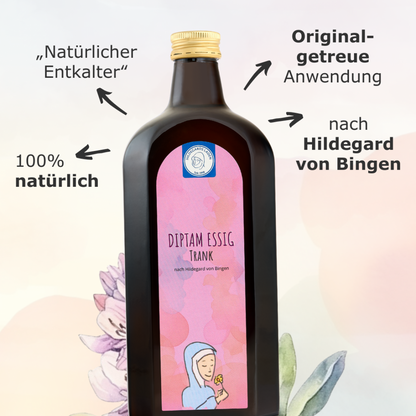 Hildegards Laden - Diptam Essig Trank 500ml