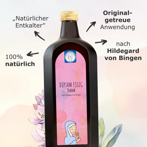 Hildegards Laden - Diptam Essig Trank 500ml