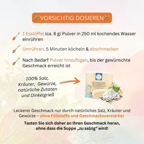 Hildegards Laden - Fastensuppe 380g