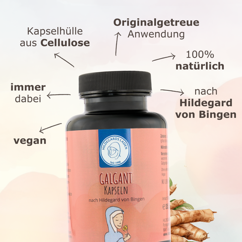 Hildegard von Bingen - Capsules de galanga 90 capsules