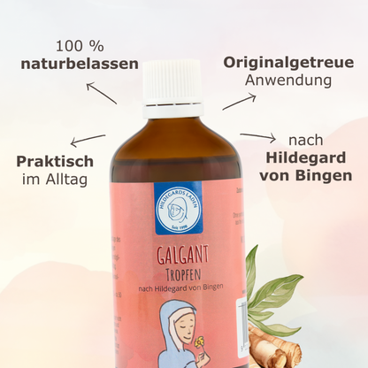 Hildegard von Bingen - Galangal Drops 100ml
