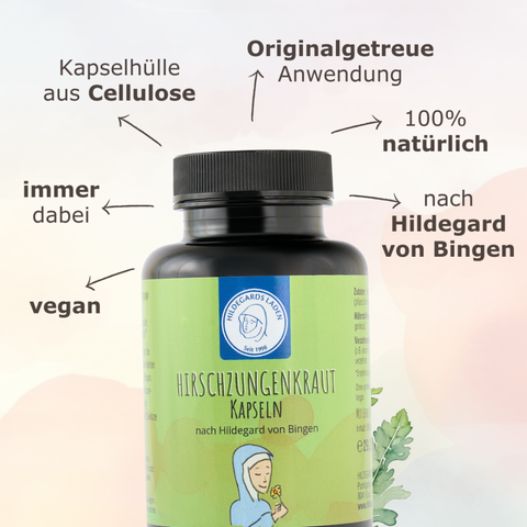 Hildegards Laden - Hirschzungenkraut Kapseln 90 Stk.