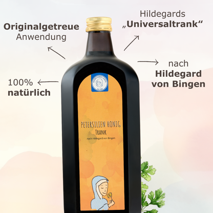 Hildegards Laden - Petersilien Honig Trank 500ml