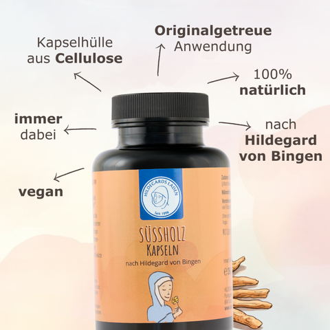 Hildegard von Bingen - Süßholz Kapseln 90 Stk