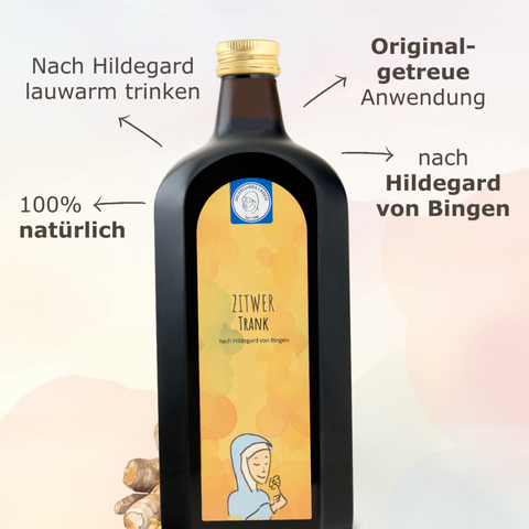 Hildegard of Bingen - Zitwer Elixir 500ml