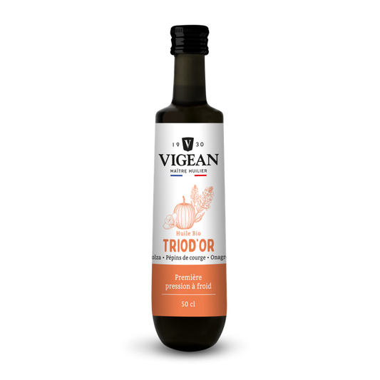 Huile TriodOr (colza-onagre-courge)
