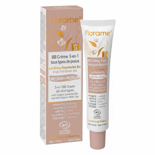 FLORAME - BB Cream 5in1 SPF20 Bio 40ml - Strahlende Haut erwartet dich! 🌟🌿