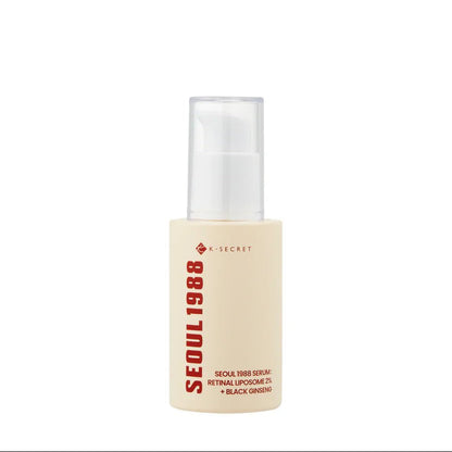 K-SECRET SEOUL 1988 Serum Retinal Liposome 2% Black Ginseng – 30 ml