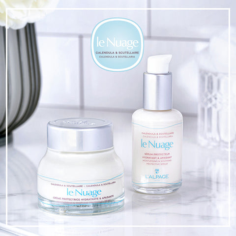 Ensemble ou Coffret Cadeau DUO Crème Apaisante + Sérum Apaisant Le Nuage