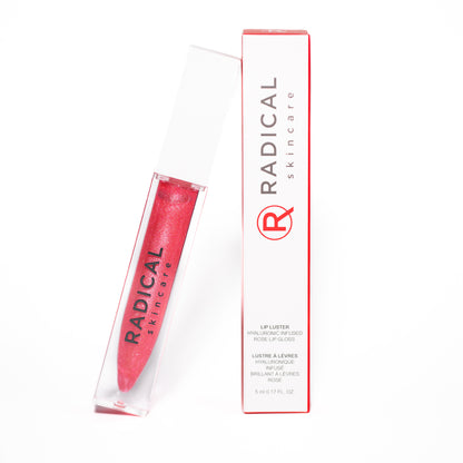 RADICAL Lip Luster Hyaluronic Infused Rose Lip Gloss (5 ml)