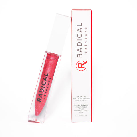 RADICAL Lip Luster Hyaluronic Infused Rose Lip Gloss (5 ml)